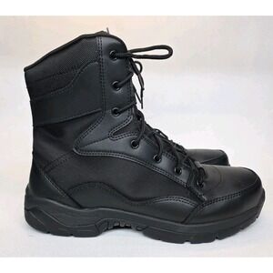 Mens Size 11 Interceptor ASTM F2413-18 Tactical Safety Steel Toe Boots Black